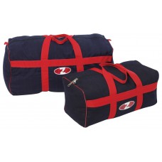 Gear Bag Black canvas With Red Trim.