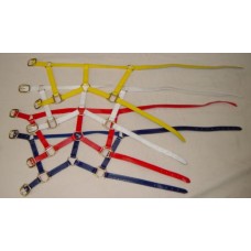 Synthetic P.V.C. Webbing Headstalls  with Brass Fittings