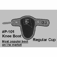 Knee Boots #101 Protecto U.S.A.  Black - Pair
